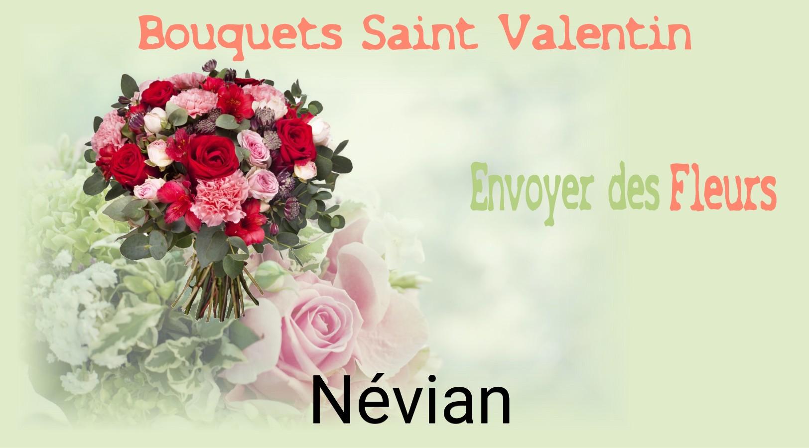Roses de Saint-Valentin livrées à Névian